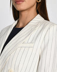 VESTE TAILLEUR TENNIS LARRY BLANC/MARINE VESTE KOOKAI Mode Kookai