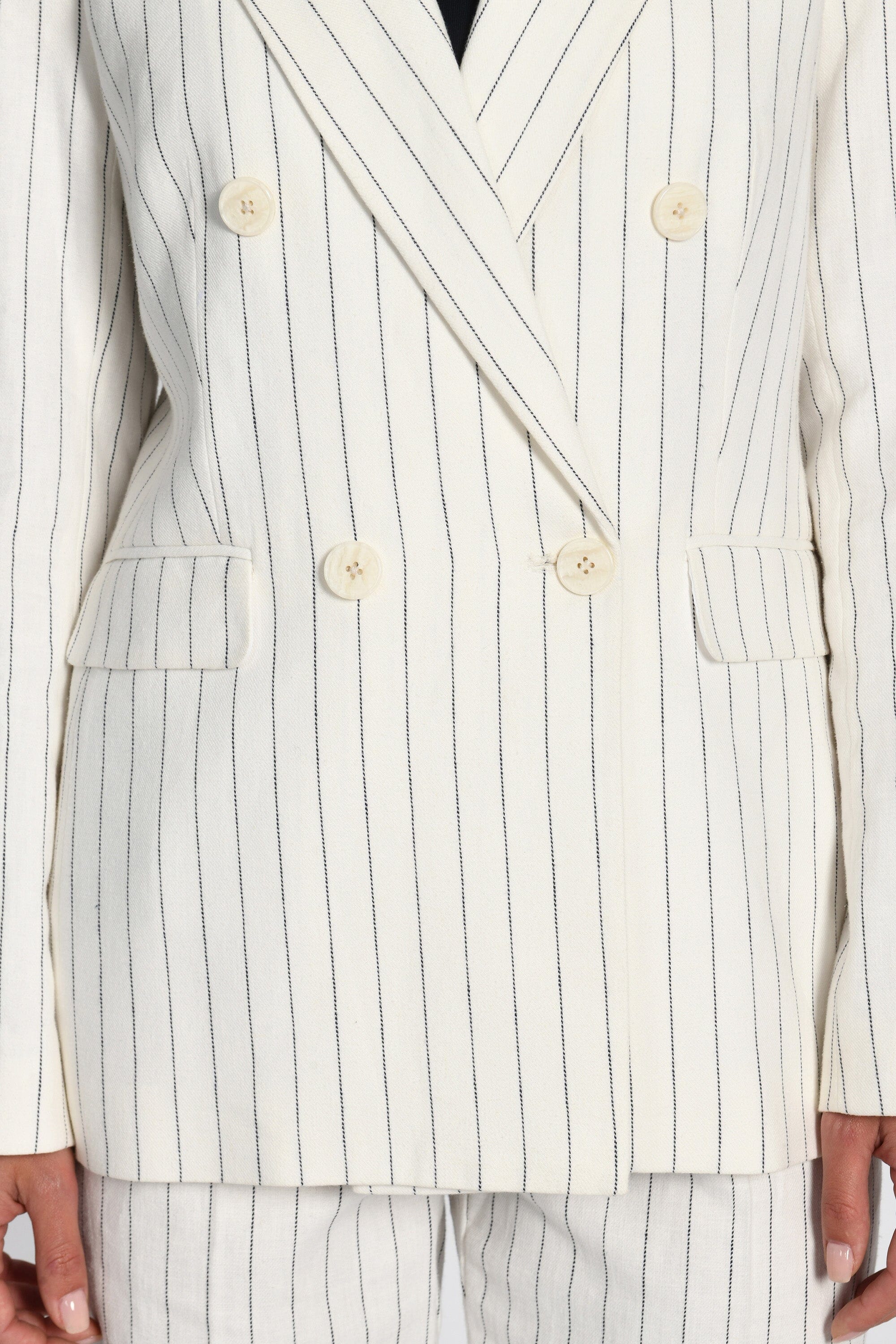 VESTE TAILLEUR TENNIS LARRY BLANC/MARINE VESTE KOOKAI Mode Kookai