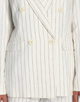 VESTE TAILLEUR TENNIS LARRY BLANC/MARINE VESTE KOOKAI Mode Kookai