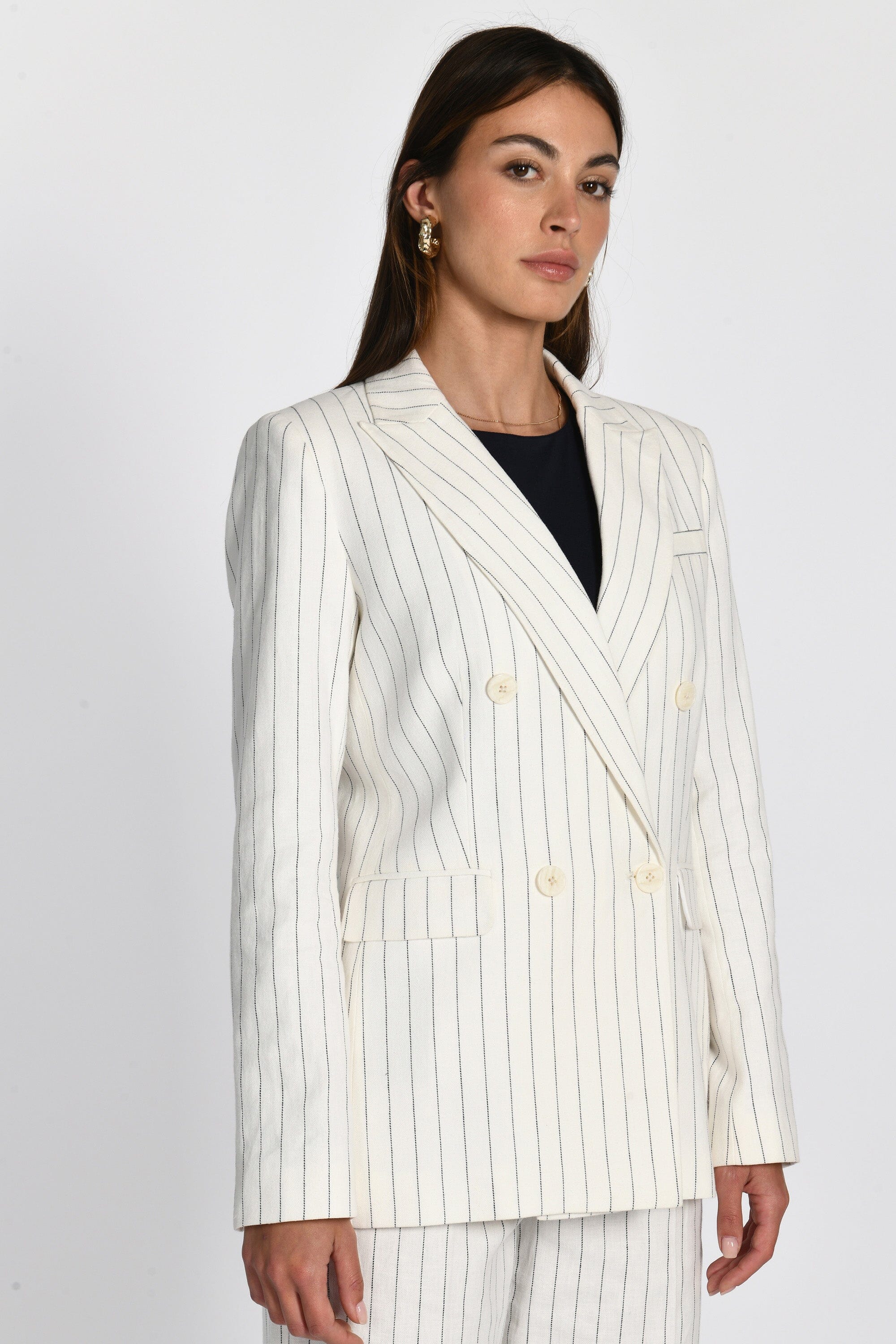 VESTE TAILLEUR TENNIS LARRY BLANC/MARINE VESTE KOOKAI Mode Kookai