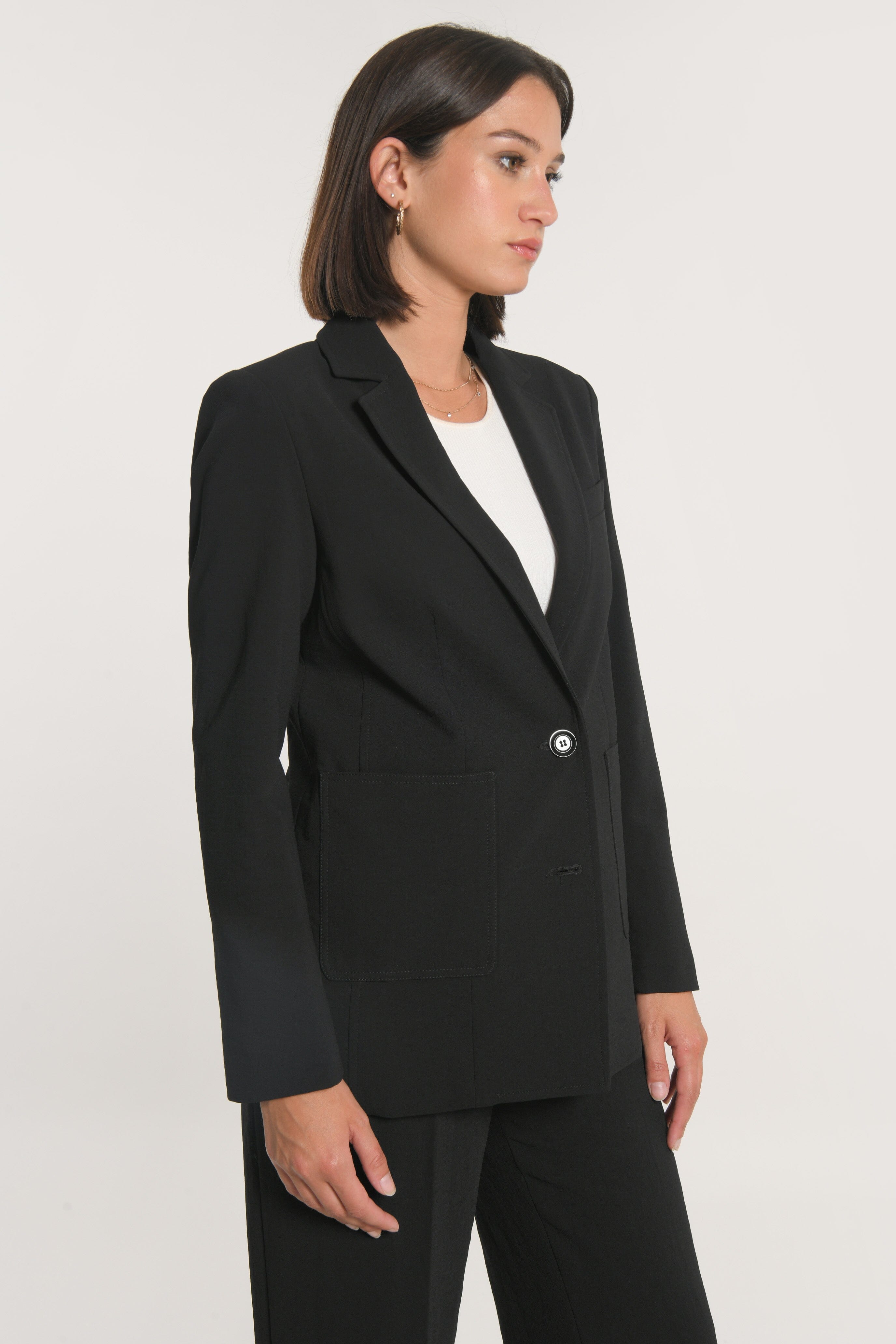 VESTE TAILORING MIKA NOIR VESTE KOOKAI Mode Kookai
