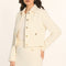 VESTE TWEED - CRÈME - ANNETTE VESTE NEW KOOKAI Mode Kookai