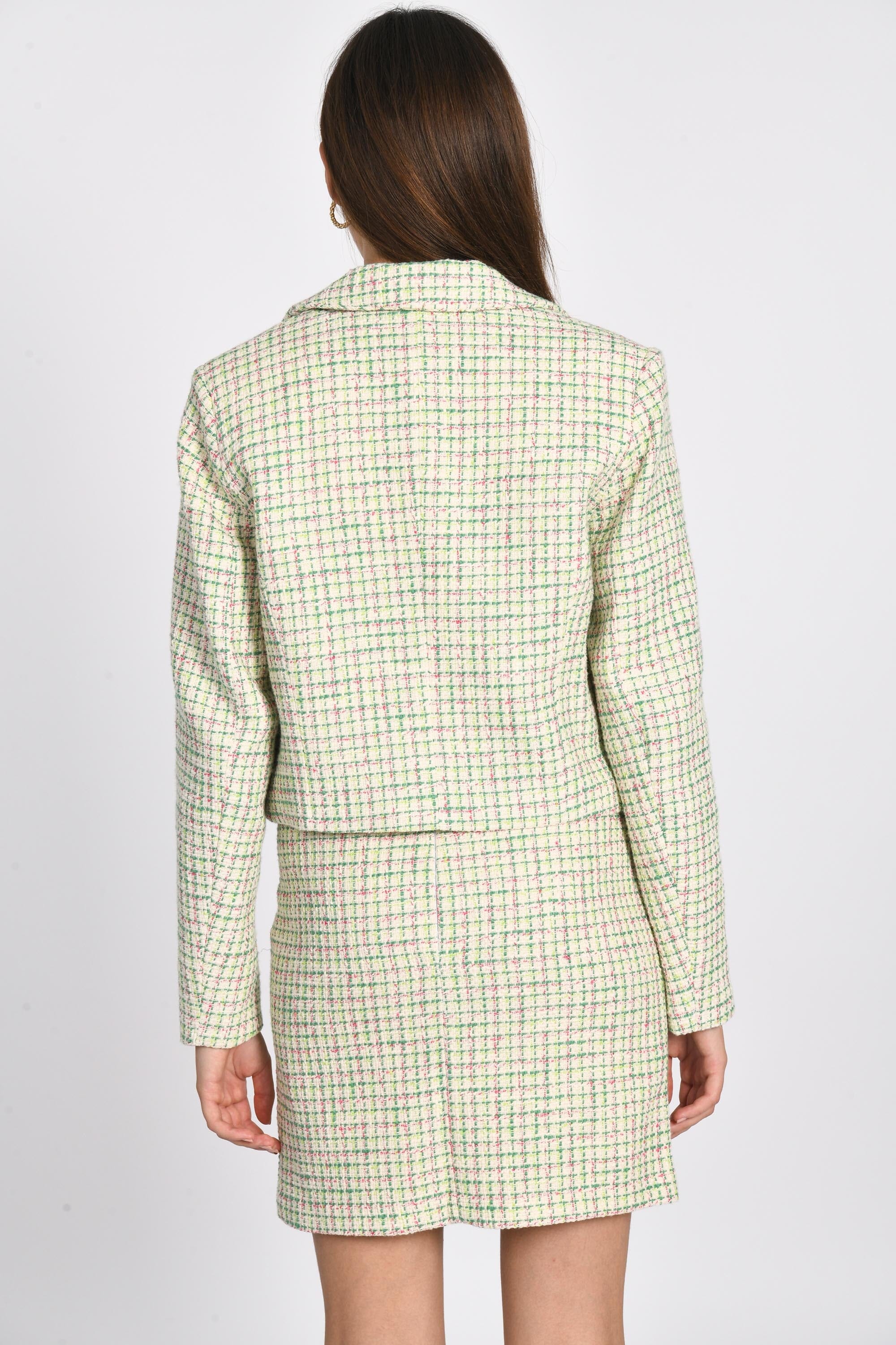 VESTE TWEED JASMINE EMERAUDE VESTE KOOKAI Mode Kookai