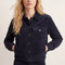 VESTE VELOURS - DEVON - MARINE VESTE NEW KOOKAI Mode Kookai