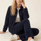 VESTE VELOURS - DEVON - MARINE VESTE NEW KOOKAI Mode Kookai