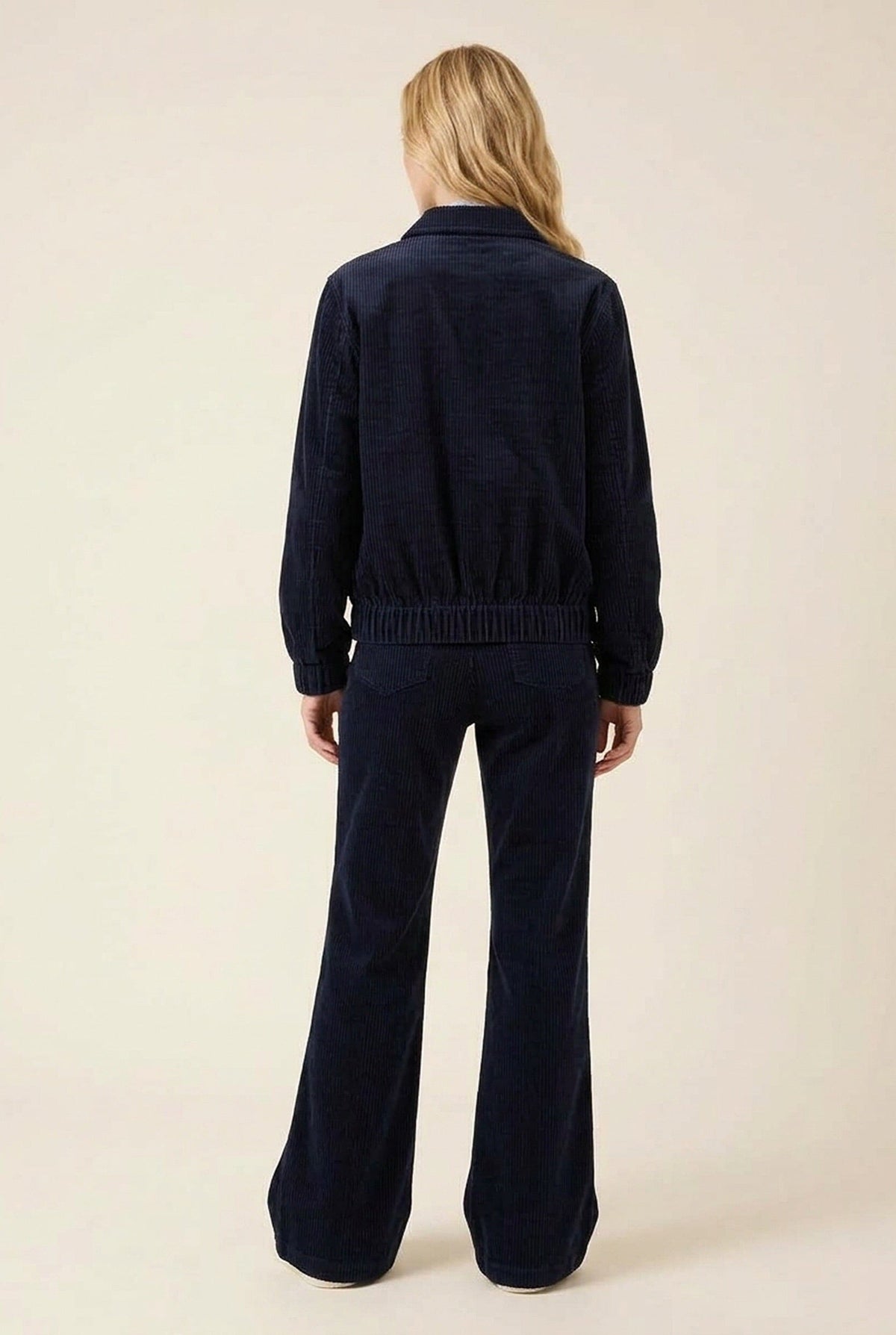 VESTE VELOURS - DEVON - MARINE VESTE NEW KOOKAI Mode Kookai