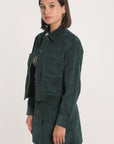 VESTE VELOURS SUZANNE EMERAUDE VESTE SPORTWEAR KOOKAI Mode Kookai