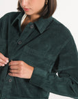 VESTE VELOURS SUZANNE EMERAUDE VESTE SPORTWEAR KOOKAI Mode Kookai