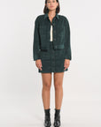 VESTE VELOURS SUZANNE EMERAUDE VESTE SPORTWEAR KOOKAI Mode Kookai