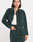 VESTE VELOURS SUZANNE EMERAUDE VESTE SPORTWEAR KOOKAI Mode Kookai