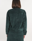 VESTE VELOURS SUZANNE EMERAUDE VESTE SPORTWEAR KOOKAI Mode Kookai