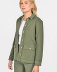 VESTE WORKER ARIANE KAKI VESTE SPORTSWEAR KOOKAI Mode Kookai