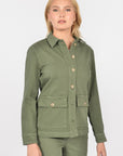 VESTE WORKER ARIANE KAKI VESTE SPORTSWEAR KOOKAI Mode Kookai