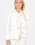 VESTE WORKWEAR ARIANE CRÈME VESTE SPORTSWEAR KOOKAI Mode Kookai
