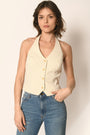 VESTON - ECRU - AERIN TOP NEW KOOKAI Mode Kookai