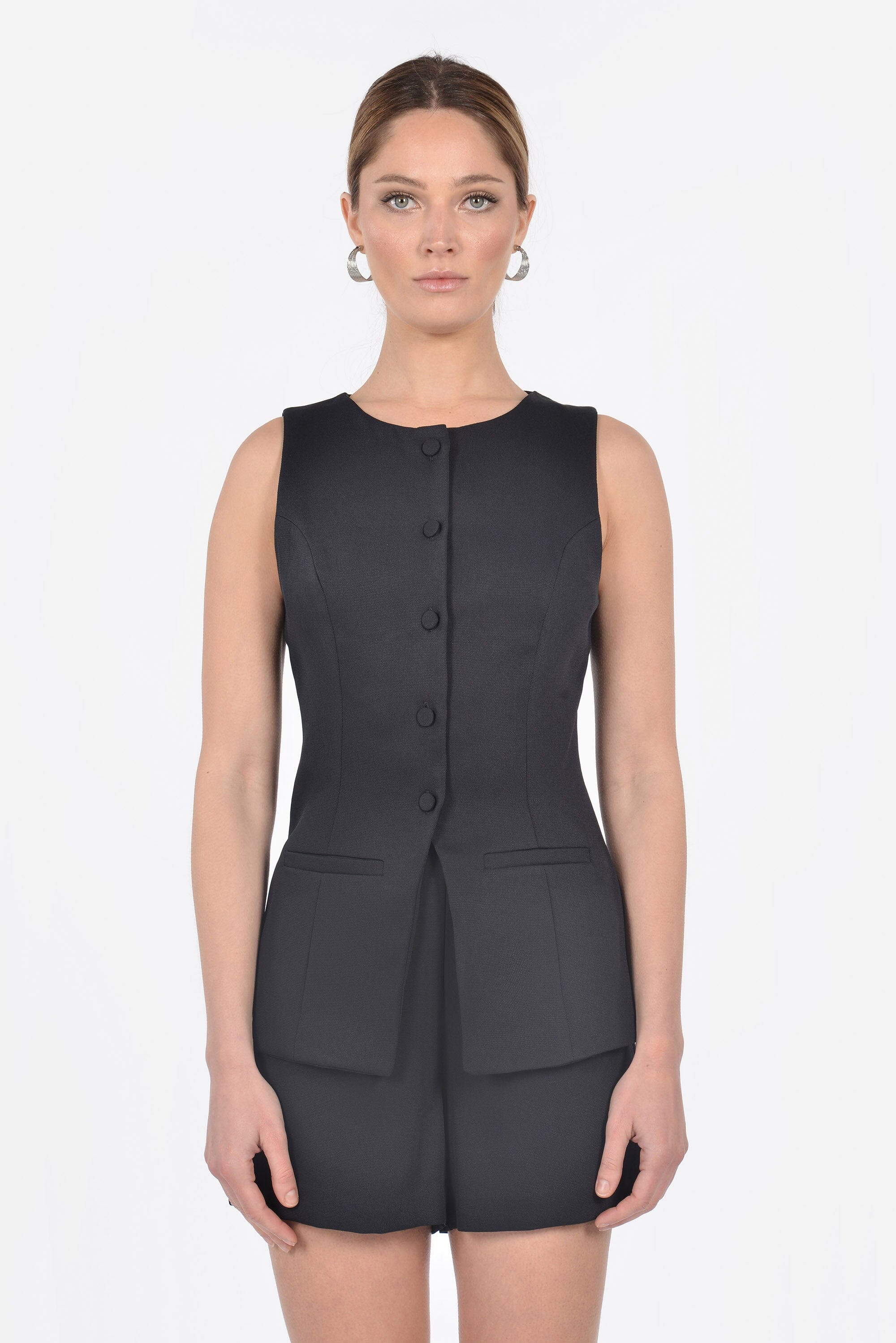 VESTON LONG KOBE BLACK CHEMISIER KOOKAI Mode Kookai