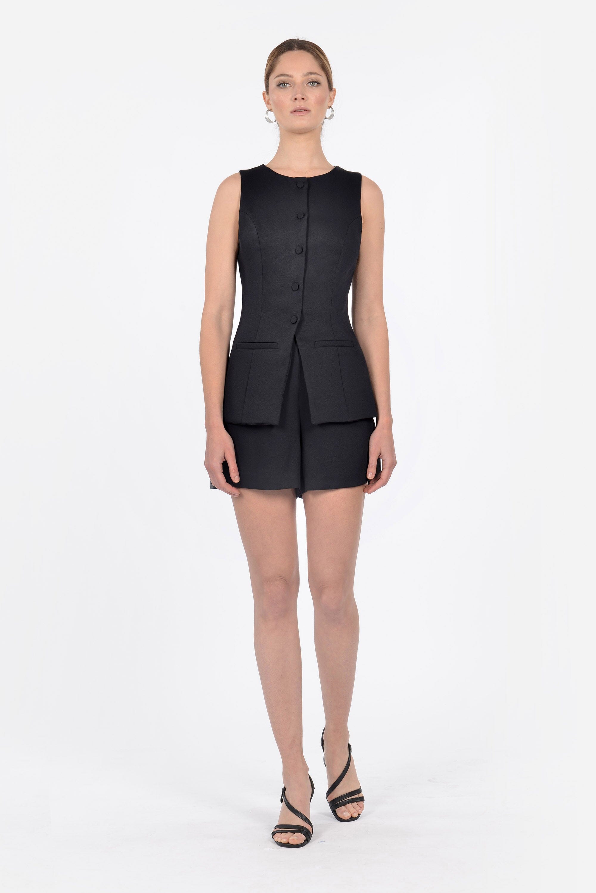 VESTON LONG KOBE BLACK CHEMISIER KOOKAI Mode Kookai