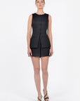 VESTON LONG KOBE BLACK CHEMISIER KOOKAI Mode Kookai