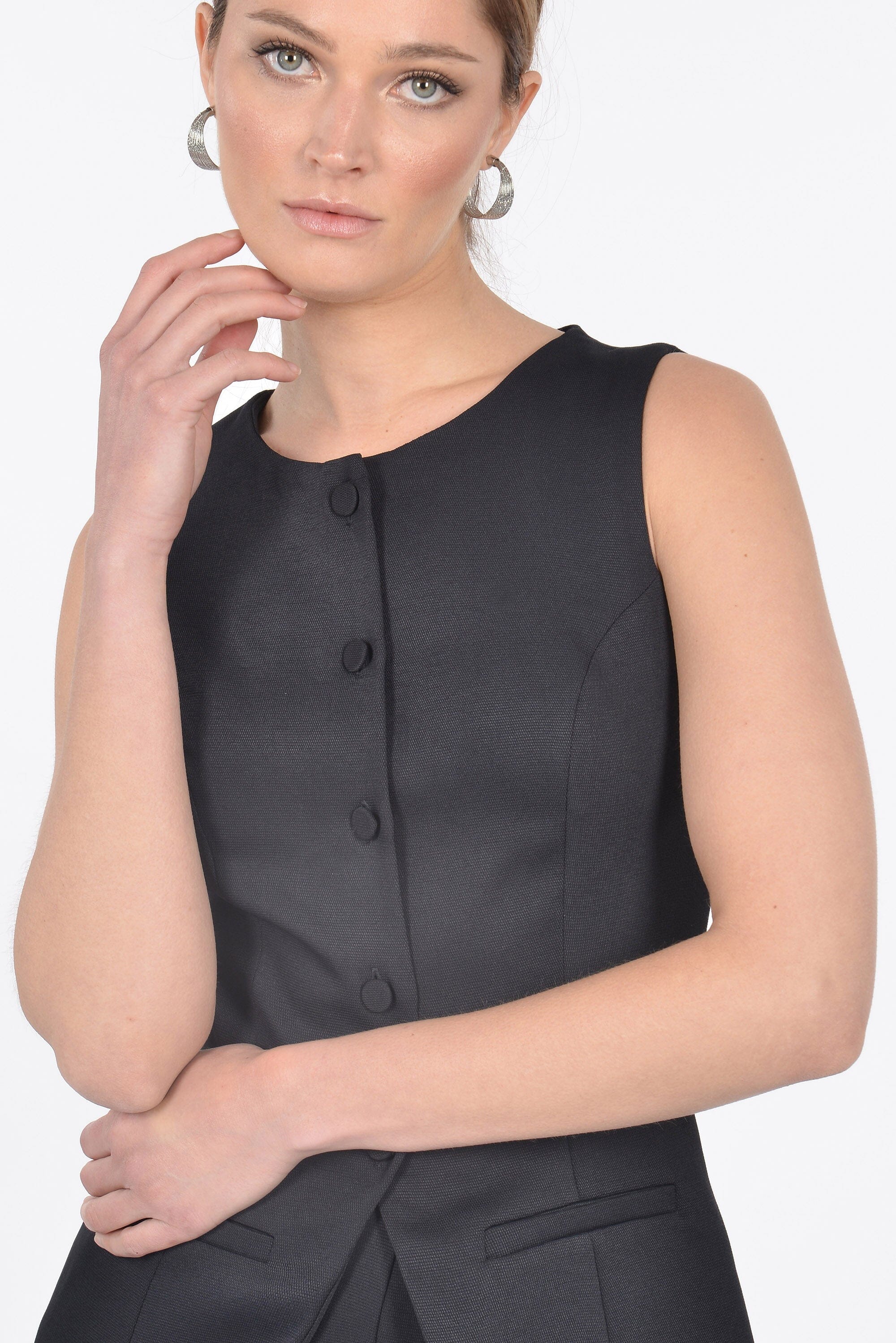 VESTON LONG KOBE BLACK CHEMISIER KOOKAI Mode Kookai