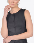 VESTON LONG KOBE BLACK CHEMISIER KOOKAI Mode Kookai