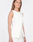 VESTON LONG KOBE NATURAL WHITE CHEMISIER KOOKAI Mode Kookai