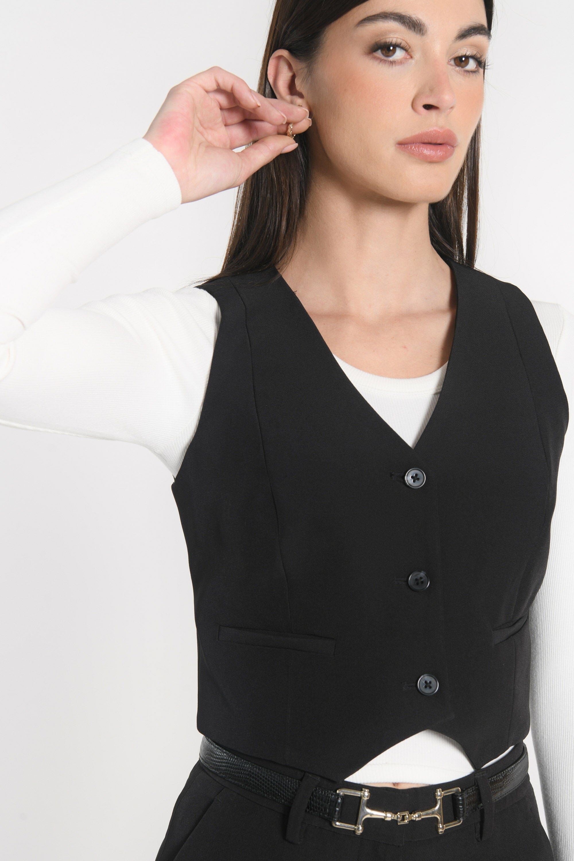 VESTON MATHILDA NOIR VESTE KOOKAI Mode Kookai