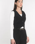 VESTON MATHILDA NOIR VESTE KOOKAI Mode Kookai